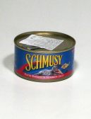 Schmusy Cat konzerva okoun červený 185g
