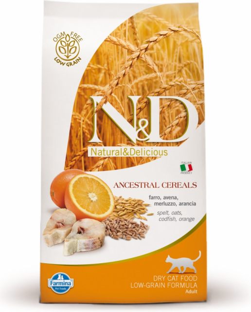 N&D Grain Free CAT Adult Fish & Orange 10kg