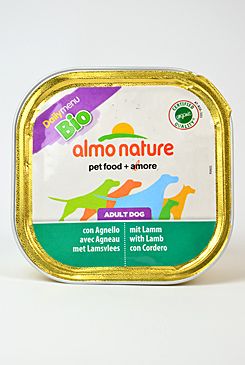 Almo Dog Bio Paté vanička jehněčí 300g