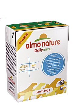 Almo Dog Nature Daily tetrapack tuňák+losos 375g