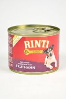 Rinti Dog Gold Senior konzerva krůta 185g