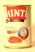 Rinti Dog Sensible konzerva kůň+rýže 400g