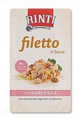 Rinti Dog Filetto kapsa kuře+telecí v omáčce 125g