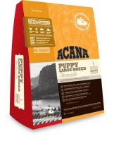 Acana Dog Puppy Large Breed 18kg + Perrito Chicken Jerky Chips pro psa 100g