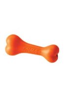 Rogz hračka pes Kost DA BONES guma střední Oranžov 1ks