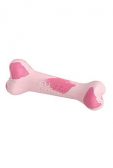 Rogz hračka pes Kost JAW-GYM guma malá Růžová 1ks