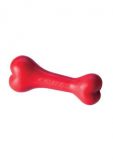Rogz hračka pes Kost DA BONES guma střední Červená 1ks