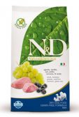 N&D Grain Free DOG Adult Lamb & Blueberry 2,5kg + Perrito snacks Chicken soft cubes pro psy a kočky 50g