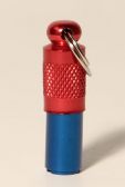 Adresář kovový  červeno-modrý 25/10mm Trixie