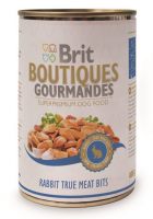 Brit Boutiques Gourmandes Rabbit True Meat Bits 400g