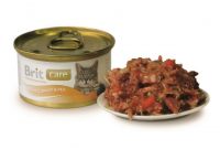 Brit Care Cat konz.tuňák,mrkev & hrášek 80g