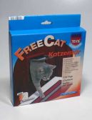 Dvířka kočka plast Hnědá 2P Freecat Classic Trixie 1ks