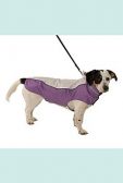 Obleček Raincoat Béžová/Fialová 60cm XXL KRUUSE